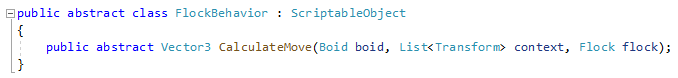 Scriptable object